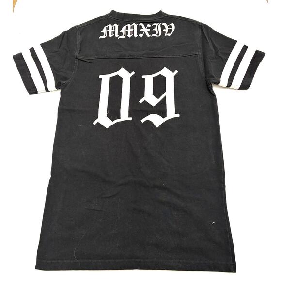 Size S | NINTH HALL Men's Graphic Crew Neck Short Sleeve Jersey T-Shirt - Picture 1 of 8